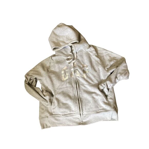 Vintage Gap Full Front Zip Hoodie XLJ - Picture 1 of 7